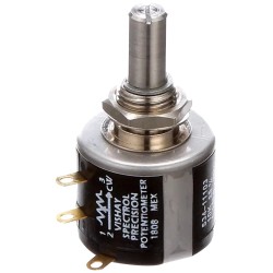 534-50K POTENCIÒMETRO 10 multiturn 50kΩ 2W ±5% 6.35mm 534 L: 12.7mm
