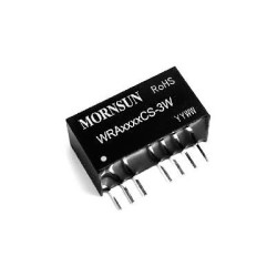 WRB2405CS-3W CONVERTIDOR CC-CC DE SALIDA DOBLE/ÚNICA.WRB2405CS-3W