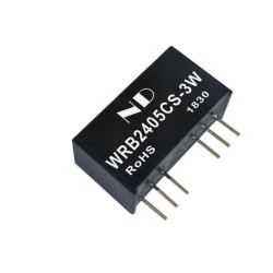 WRB2405CS-3W CONVERTIDOR CC-CC DE SALIDA DOBLE/ÚNICA.WRB2405CS-3W