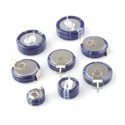 0.22F-5.5V KR-5R5H224-R  SUPER CAPACITOR  0.22F -5.5VDC Ø11.5x5.2mm