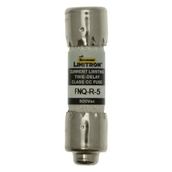 FNQ-R-5 FUSIBLE INDUSTRIAL y eléctricos 600VAC 5A Time Delay