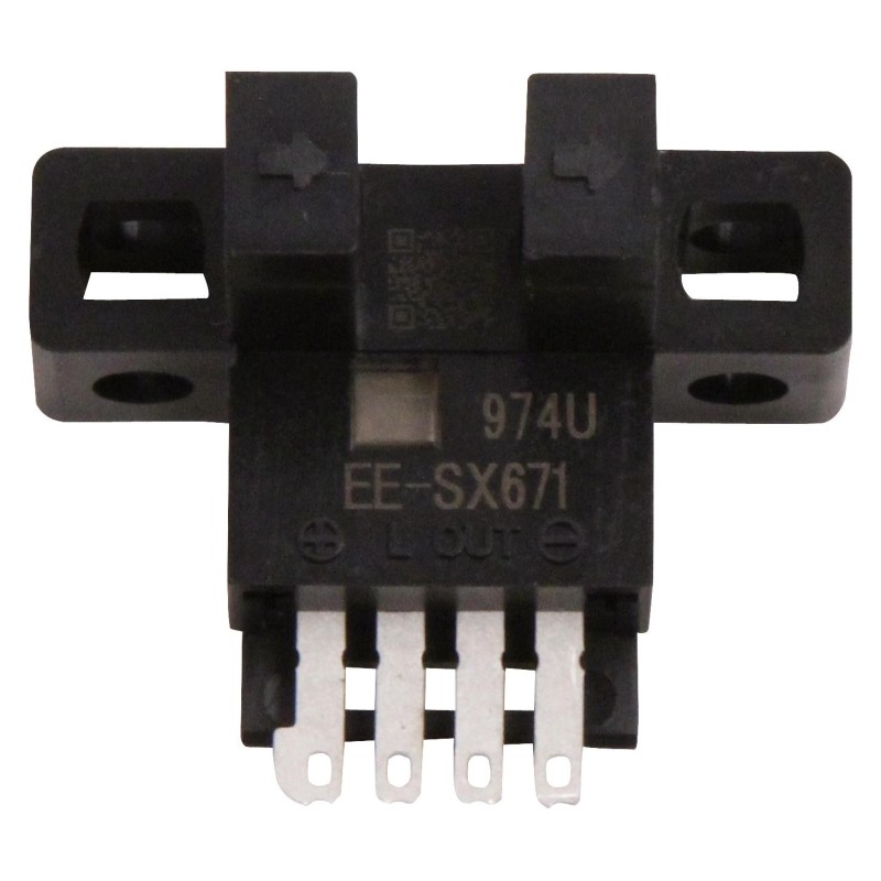 EE-SX671 OMRON FOTOMICROSENSOR Ranura  En Forma de L Haz Pasante 5 mm NPN En oscuridad/Con luz 5 a 24 VDC  Conector