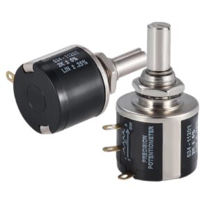 POTENCIOMETRO DE PRECISION MULTIVUELTA 10 VUELTAS 20K 2W VISHAY SPECTROL 534-1-1-203