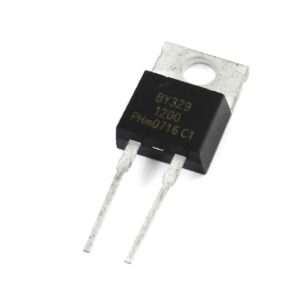 BY329 DIODO RECTIFICADOR DE RECUPERACION RAPIDA IODO 1200V 8AMP Encapsulado: TO-220