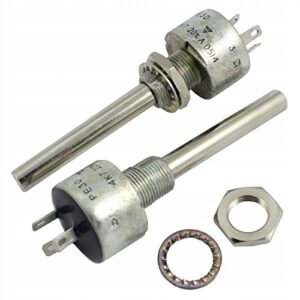Potenciómetro: PE30L0FR472MAB VISHAY con eje de ​​una vuelta 4.7 kΩ 3 W ±20% 6 mm lineal